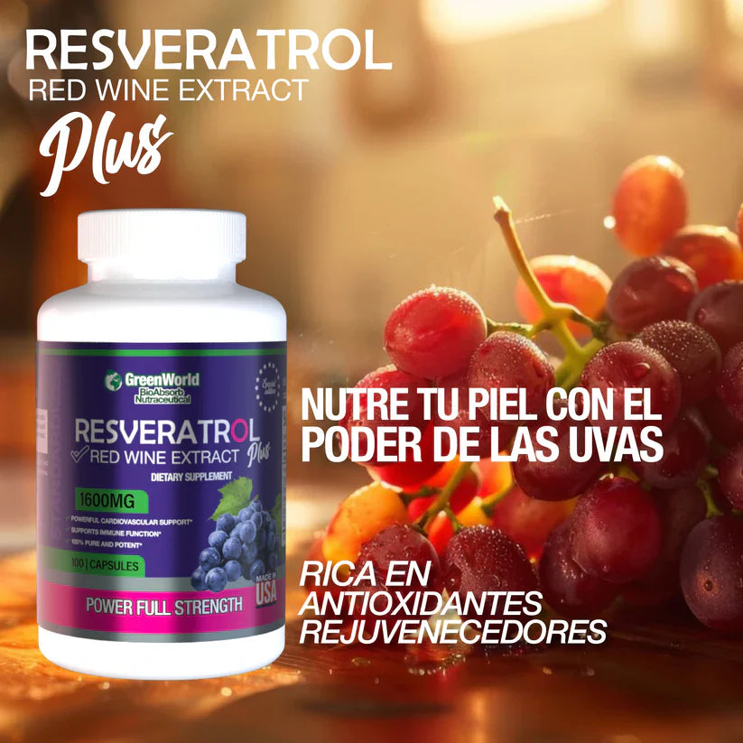 RESVERATROL X100 softgels BLANCO