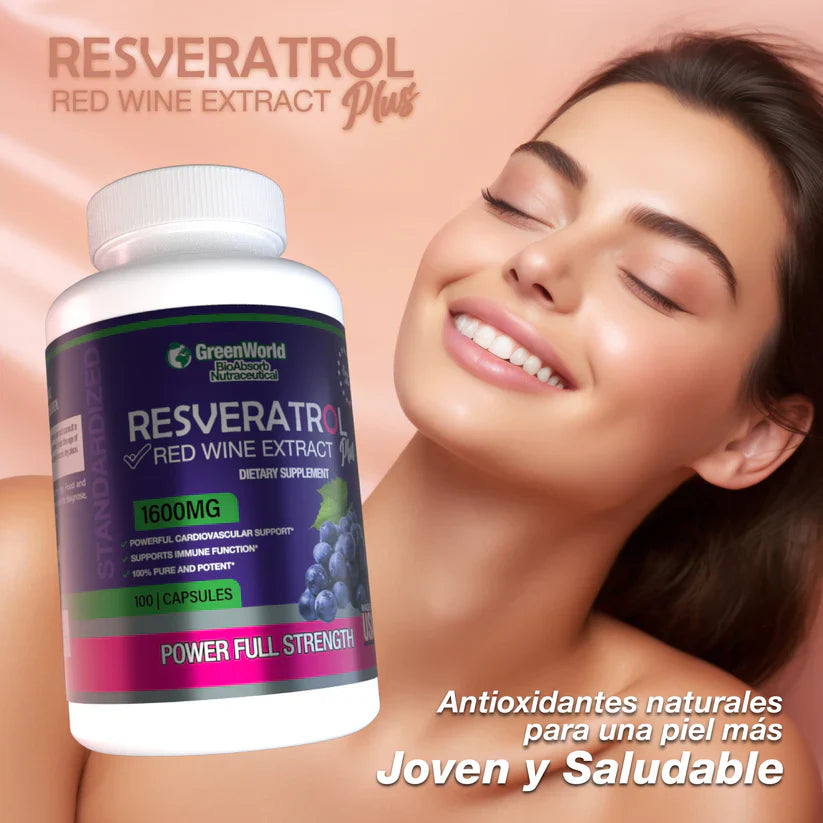 RESVERATROL X100 softgels BLANCO